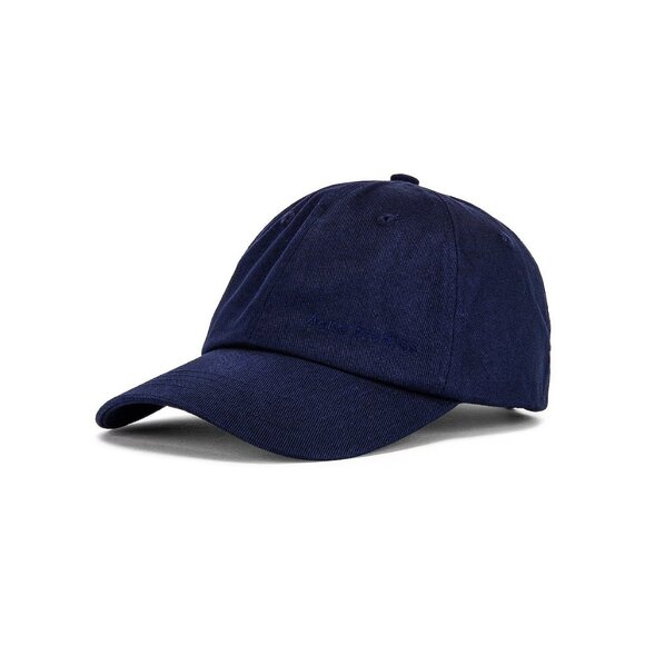 Acne Studios Baseball Cap Hat Navy Blue Unisex - Picture 1 of 3